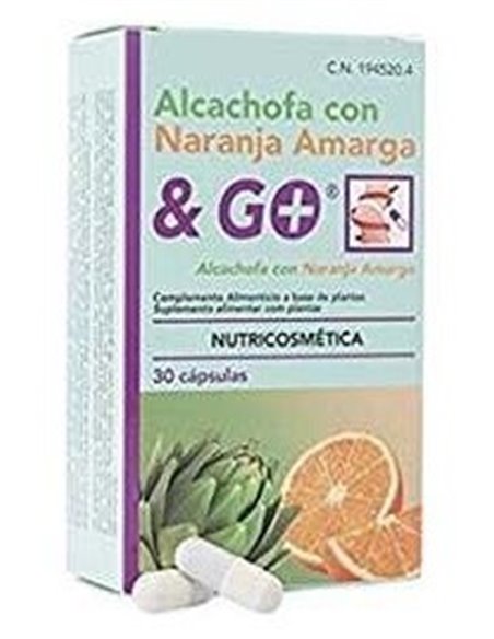 Alcachofa Con Naranja Amarga 30Cap. de Pharma & Go