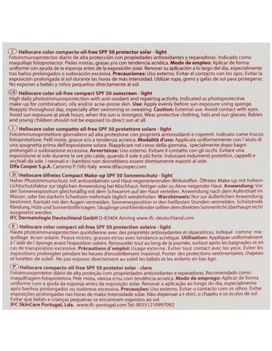 Heliocare Spf50 Compacto Color Light Mate 10Gr. de Heliocare