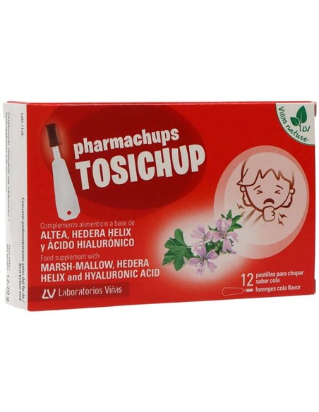 Pharmachups Tosichup 12 Pastillas de Viñas