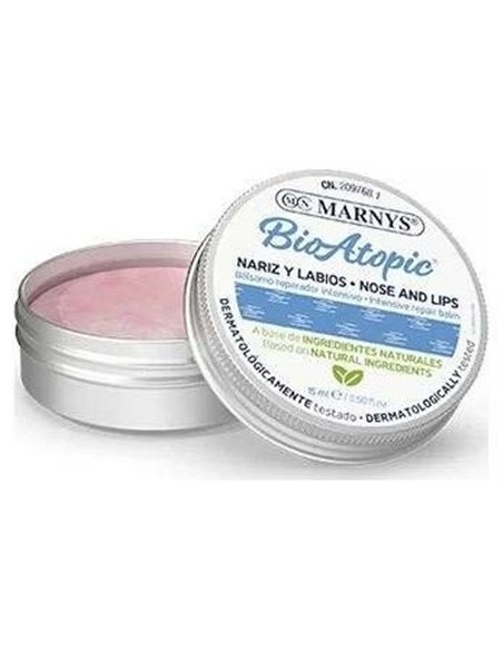 Bioatopic Nariz Labios Balsamo Reparador 15Ml. de Marnys