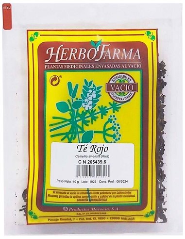 Macoesa Te Rojo Herbofarma 40Gr de Macoesa