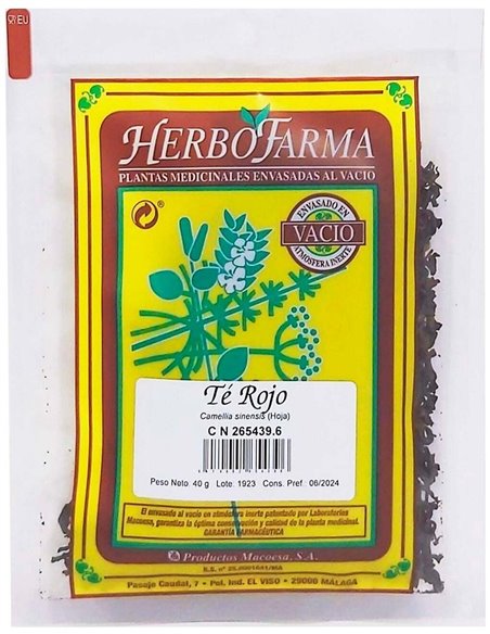 Macoesa Te Rojo Herbofarma 40Gr de Macoesa