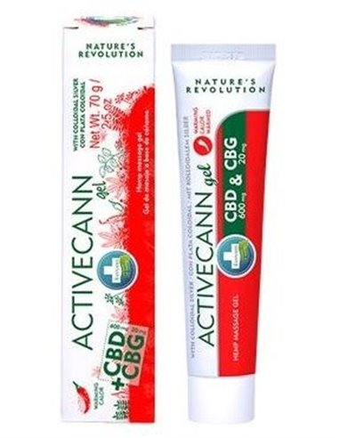 Activecann Cbd+Cbg Gel Efecto Calor 75Ml. de Annabis