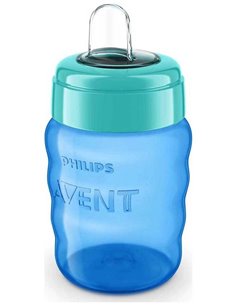 Vaso Boquilla Blanda Azul 260Ml. Scf553/05 de Avent