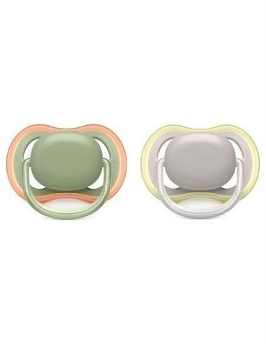 Chupete Ultra Air 6-18Meses Neutro 2Uds. Scf085/20 de Avent