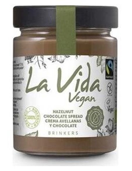 Crema De Chocolate Y Avellana 600Gr. Bio Vegan de La Vida Vegan