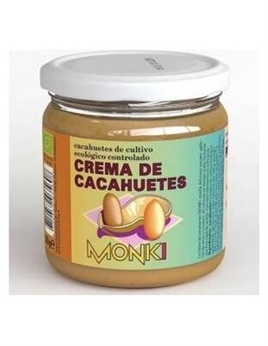 Crema De Cacahuetes 330Gr. Bio de Monki