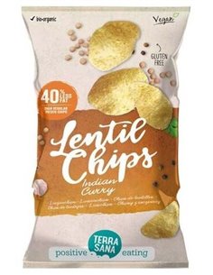 Chips De Lentejas Con Curry 75Gr. Vegan de Terrasana