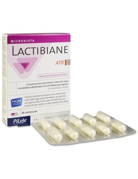 Lactibiane Atb 10 cápsulas de Pileje