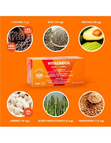 Vitacrecil Complex Forte 60 Caps de Vitacrecil