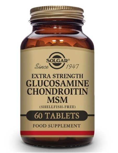 Glucosamina Condroitina MSM  60 comprimidos Solgar