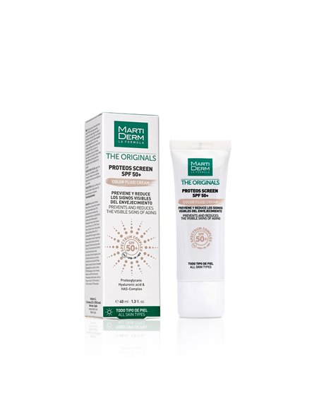 Proteos Screen Crema Flui Spf 50+ Color 40Ml de Martiderm