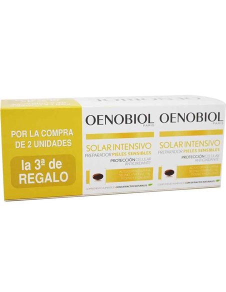 Oenobiol Solaire Intensif Piel Sensible 30Cap. de Oenobiol