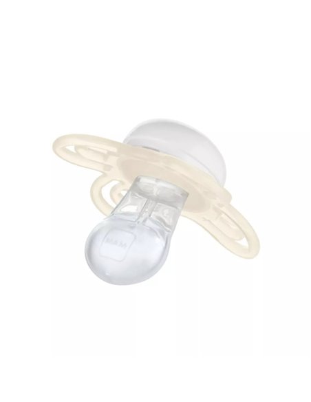 Chupete Perfect Start Sili Fisio 0-2M 2Un Neutro de Mam