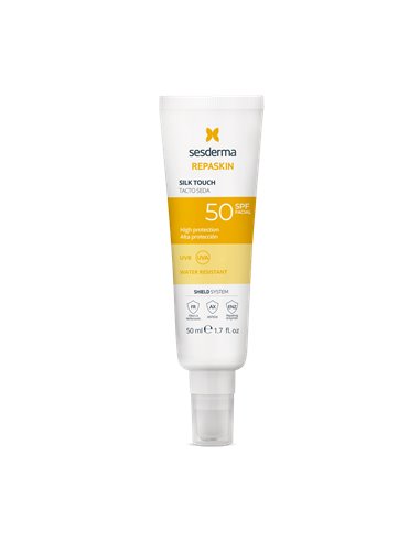 Repaskin Fotoprotector Spf50 Facial Tacto Seda 50M de Sesderma