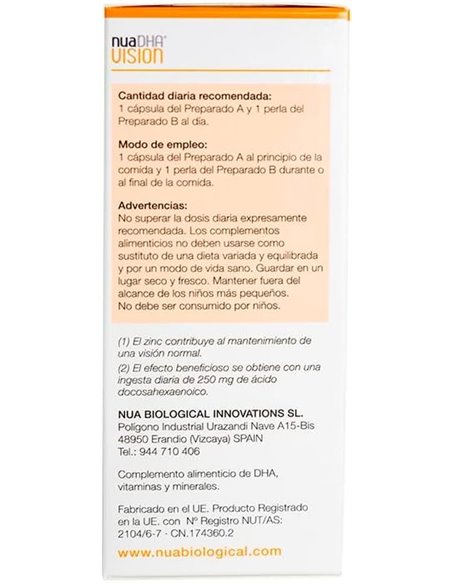 Nuadha Vision 60Cap. de Nua