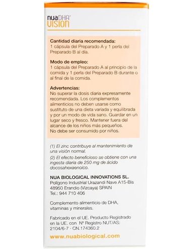 Nuadha Vision 60Cap. de Nua