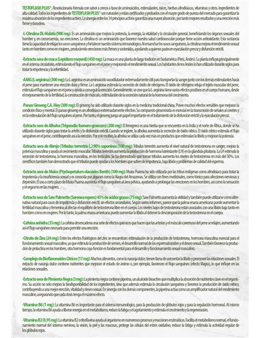 Testoflash vigor complex 8 geles MSR Lab