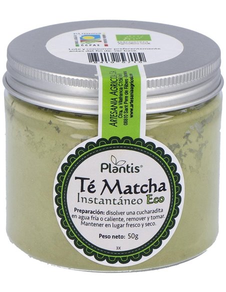 Te Matcha Eco Plantis 50Gr. de Artesania