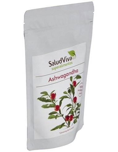 Ashwagandha En Polvo 125Gr. Bio Sg S/A Vegan de Salud Viva