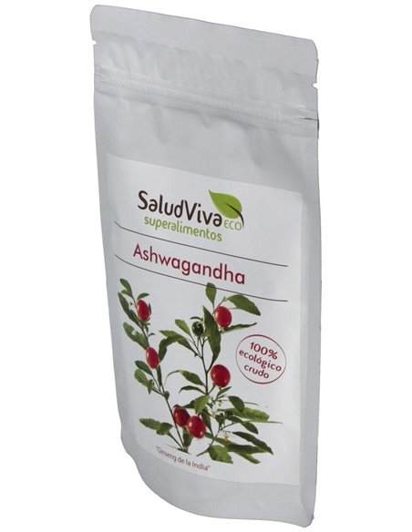 Ashwagandha En Polvo 125Gr. Bio Sg S/A Vegan de Salud Viva