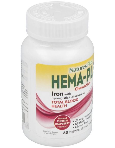 Hema-Plex Masticable 60Comp. de Natures Plus