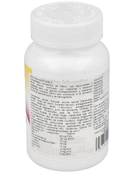 Hema-Plex Masticable 60Comp. de Natures Plus