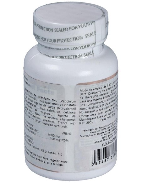 Ultra Cranberry 1000Mg. 120Comp. de Natures Plus