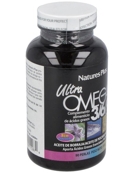 Ultra Omega 3-6-9 90Perlas de Natures Plus