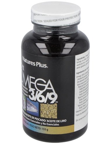 Ultra Omega 3-6-9 90Perlas de Natures Plus