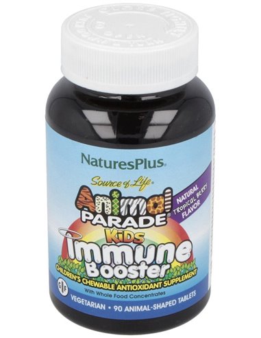 Animal Parade Kids Immune Booster 90Comp.Mast. de Natures Plus