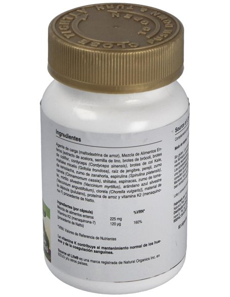 Garden Source Of Life Vitamina K2 60Cap. de Natures Plus