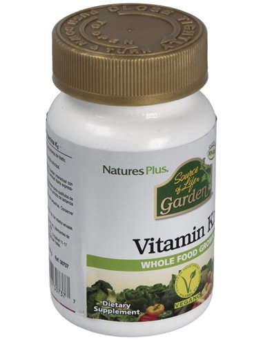 Garden Source Of Life Vitamina K2 60Cap. de Natures Plus