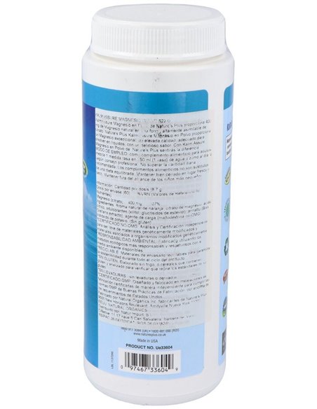 Magnesio Polvo 522Gr. de Natures Plus