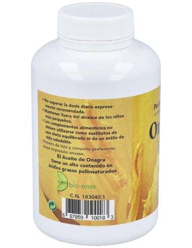 Aceite De Onagra 1000Mg 150Perlas de Bioener