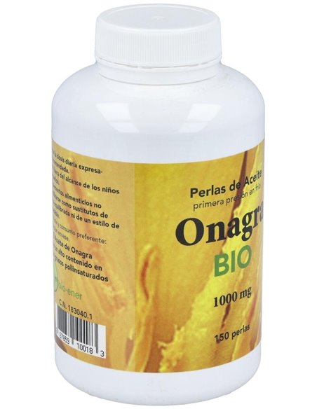 Aceite De Onagra 1000Mg 150Perlas de Bioener