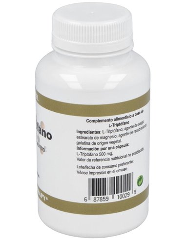 Triptofano 500Mg. 90Cap. de Ortocel Nutri-Therapy