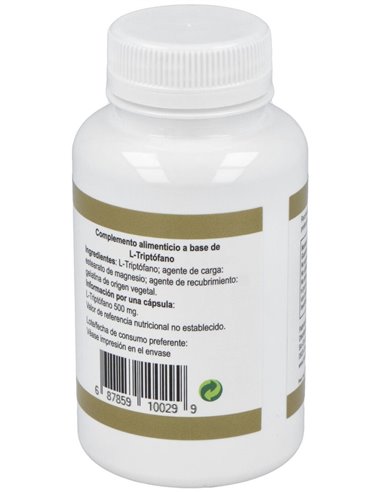 Triptofano 500Mg. 90Cap. de Ortocel Nutri-Therapy