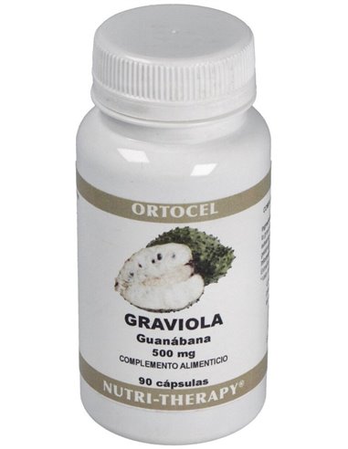 Graviola Extracto 500Mg. 90Cap. de Ortocel Nutri-Therapy