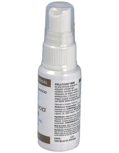 Cell Food Msm Spray 30Ml. de Cellfood