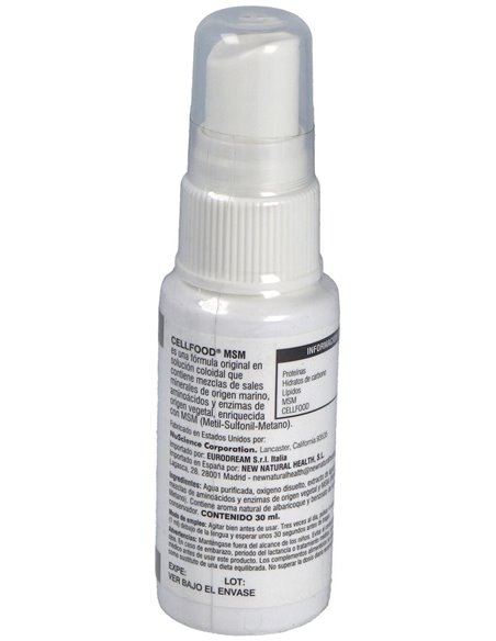 Cell Food Msm Spray 30Ml. de Cellfood