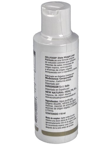 Cell Food Dieta 118Ml. de Cellfood