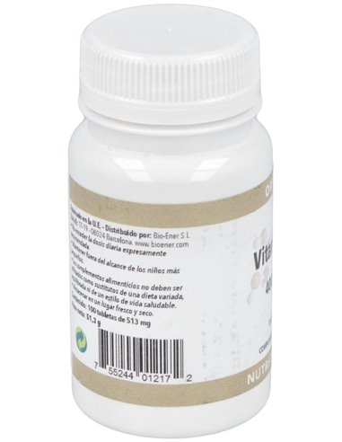 Vitamina D 4000Ui 100Comp. de Ortocel Nutri-Therapy