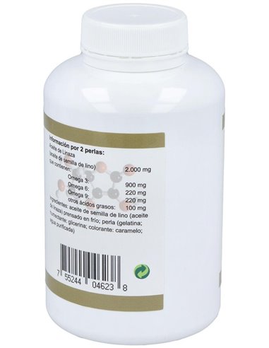 Aceite De Linaza (Semilla Lino) 1000Mg. 100Perlas de Ortocel Nutri-Therapy