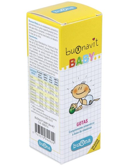 Buonavit Baby Polivitaminico Gotas 20Ml. de Buona