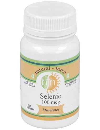 Selenio 100Mcg. 100Comp. de Nutri-Force
