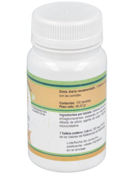 Selenio 100Mcg. 100Comp. de Nutri-Force