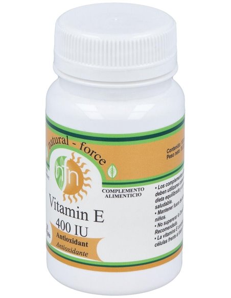 Vitamina E 400Iu 100Perlas de Nutri-Force