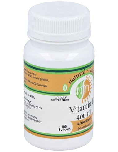 Vitamina E 400Iu 100Perlas de Nutri-Force