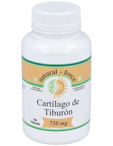 Cartilago De Tiburon 750Mg. 100Cap. de Nutri-Force